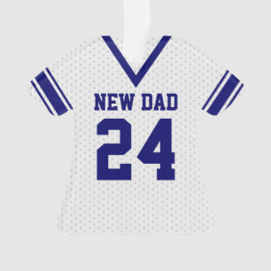 New Daddy Sport Jersey met foto Ornament