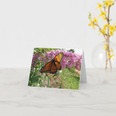 New Day Gardens Carte pour notes - Papillon Vicero (Fleur jaune)