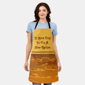 New Day New Recipe Sunrise Kitchen Experiment Chef Schort (Gedragen)