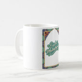 New Eid Mubarak Elegant Turkish Green Mug (Devant gauche)