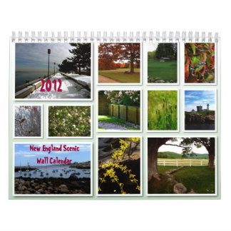 New England 2012 Schilderachtig Wall Calendar Kalender