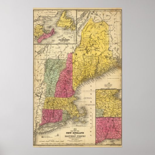 New England 3 Poster (Voorkant)