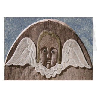New England Angel Card (blauw)