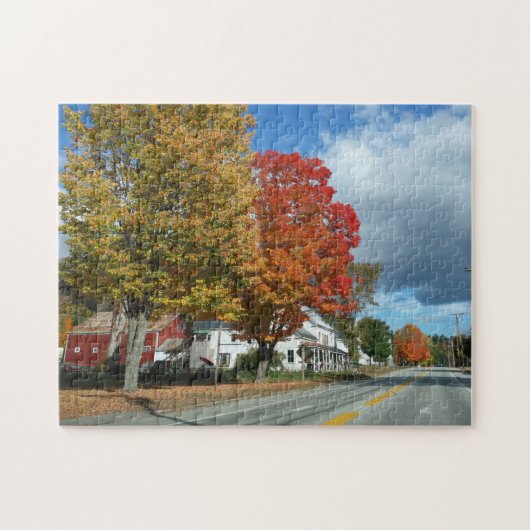 New England Autumn Legpuzzel (Horizontaal)