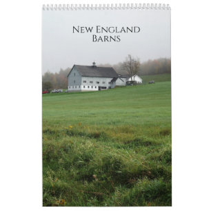 New England Barns Calendar Kalender