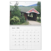New England bekleedde de Kalender van Bridges (Mar 2026)