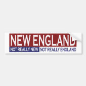 New England Bumpersticker (Voorkant)