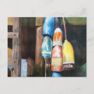 New England Buoy Coastal Briefkaart