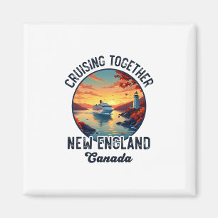 New England Canada-cruise Magneet