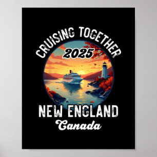 New England Canada-cruise Poster