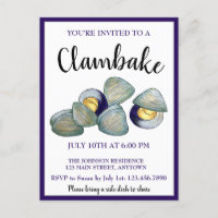New England Clambake Clam Bake Beach Block Party