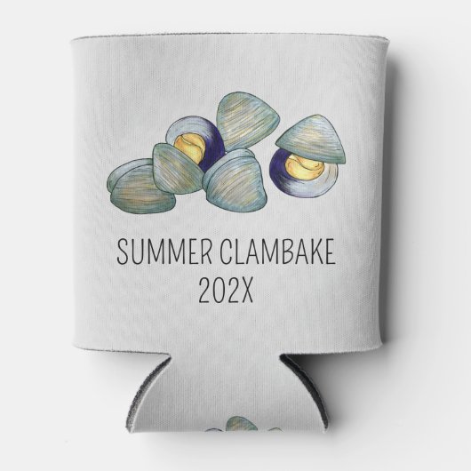 New England Clambake kreeft Boil Block Party Blikjeskoeler (Voorkant)