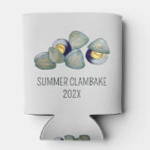 New England Clambake kreeft Boil Block Party Blikjeskoeler (Achterkant)