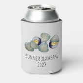 New England Clambake kreeft Boil Block Party Blikjeskoeler (Blikje Achterkant)