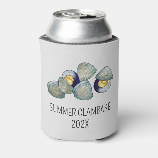 New England Clambake kreeft Boil Block Party Blikjeskoeler (Blikje Achterkant)