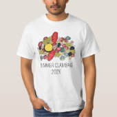 New England Clambake kreeft Boil Block Party T-shirt (Voorkant)