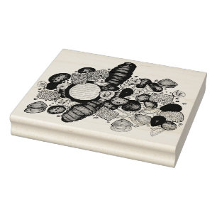 New England Clambake Seafood Restaurant Fishmarket Rubberstempel