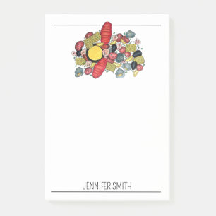 New England Clams Lobster Clambake Seafood Dinner Post-it® Notes