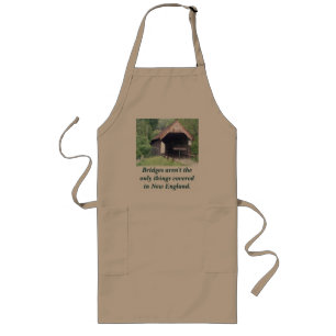 New England dekte Bridge Apron Lang Schort