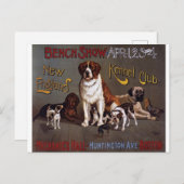 New England Dog Show Briefkaart (Voorkant / Achterkant)