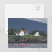 New England Lighthouse Briefkaart (Voorkant / Achterkant)