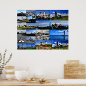 New England Lighthouse Poster (Keuken)