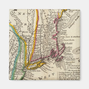 New England, New York, New Jersey en Pennsylvania Magneet