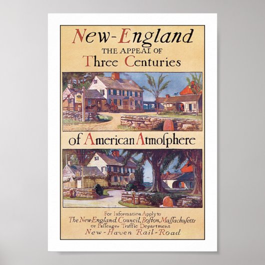New England Poster (Voorkant)