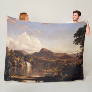 New England Scenery Frederic Edwin Church Fleece Deken