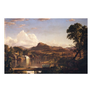 New England Scenery Frederic Edwin Church Foto Afdruk
