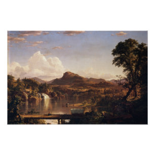 New England Scenery Frederic Edwin Church Perfect Poster