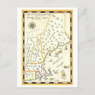 New England Summer Play Land kaart