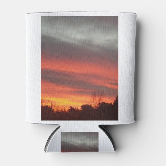 New England Sunset Blikjeskoeler (Voorkant)