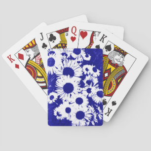 New England Wild Aster Pokerkaarten