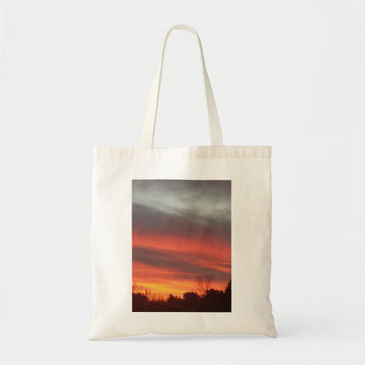 New England Zonsondergang Tote Bag (Voorkant)