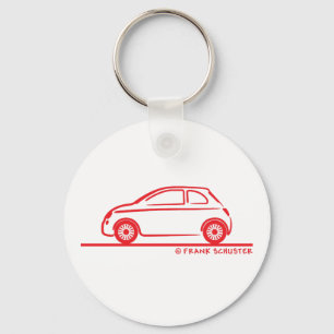 New Fiat 500 Cinquecento Sleutelhanger