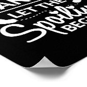 New First Time Grandpa Let The Siling Begin Gift  Poster (Hoek)