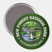 New Forest National Park Magneet (Voorkant / Achterkant)