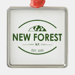 New Forest National Park Metalen Ornament