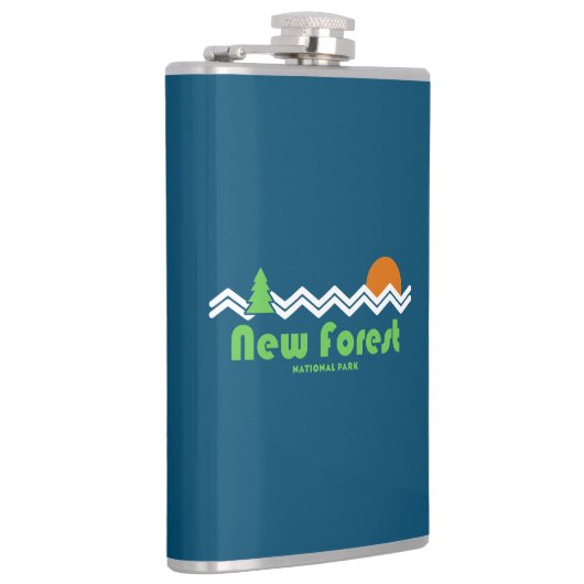 New Forest National Park Retro Heupfles (Rechts)
