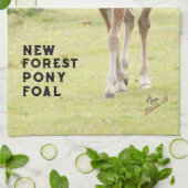New Forest Pony Foal serviette à thé (Plié)
