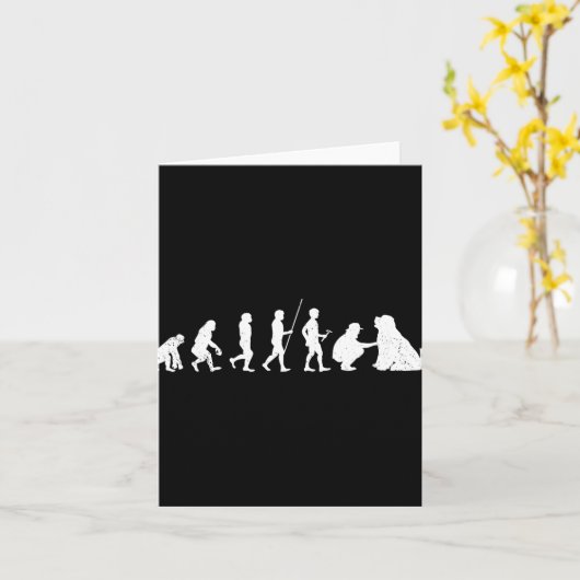 New Foundland Shirt Men Women New Foundland Dog Mo Kaart (Gele Bloem)