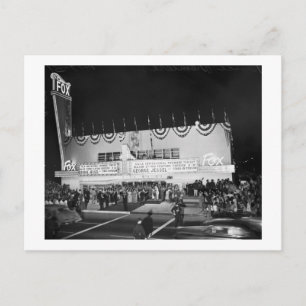 New Fox Theater, Venice, Californië, 1951  Briefkaart