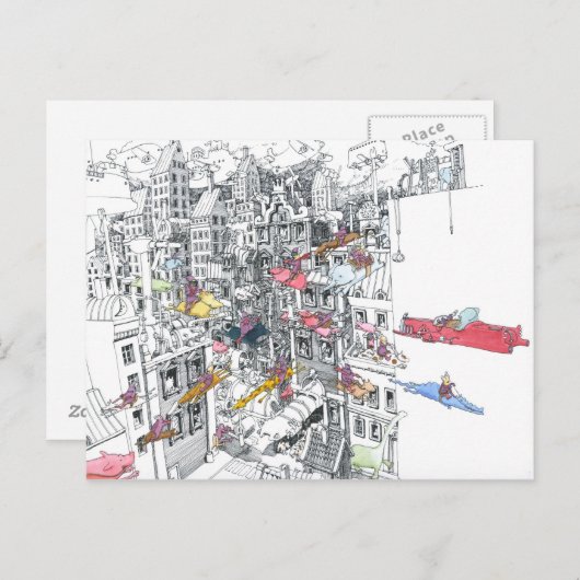 new_future briefkaart (Voorkant / Achterkant)