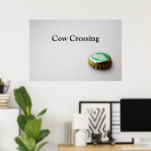 New Glarus, Koe Crossing Poster (Thuiskantoor)