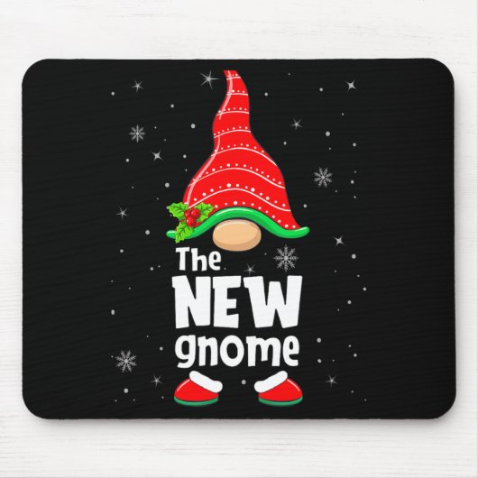 New Gnome Matching Family Group Christmas Party Pa Muismat (Voorkant)