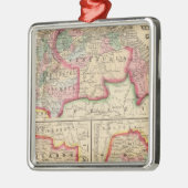 New Granada, Venezuela, Guyana Map van Mitchell Metalen Ornament (Links)