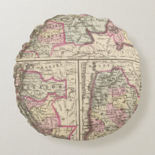 New Granada, Venezuela, Guyana Rond Kussen