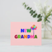 New Grandma Briefkaart (Staand voorkant)