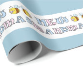 New Grandma Cadeaupapier (Rol Hoek)